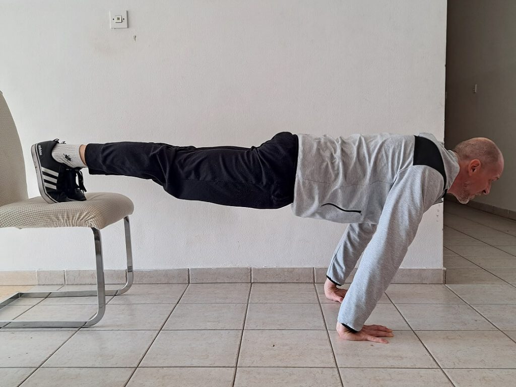 Planche Progression: Eleavated Leaning Plank