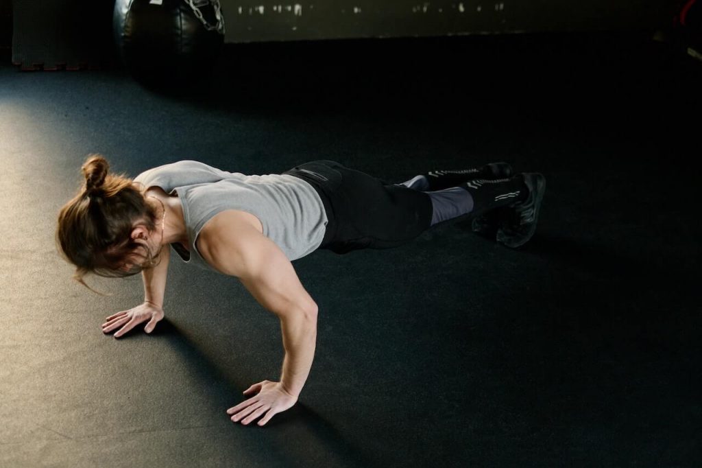 Chest and Tricep Workout: Push Up